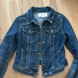 Anthropologie Blue Denim Jacket